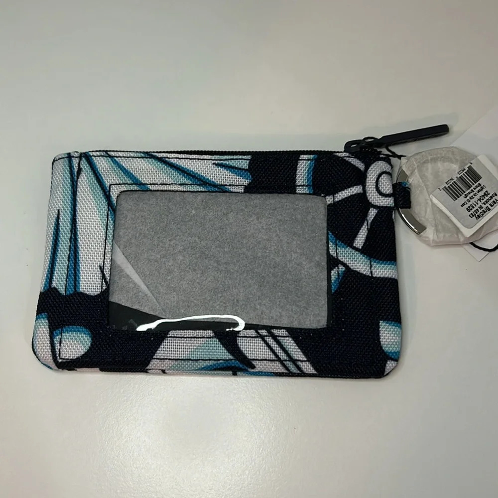 Vera Bradley Zip ID Case Shore Enough NWT - Picture 3 of 4